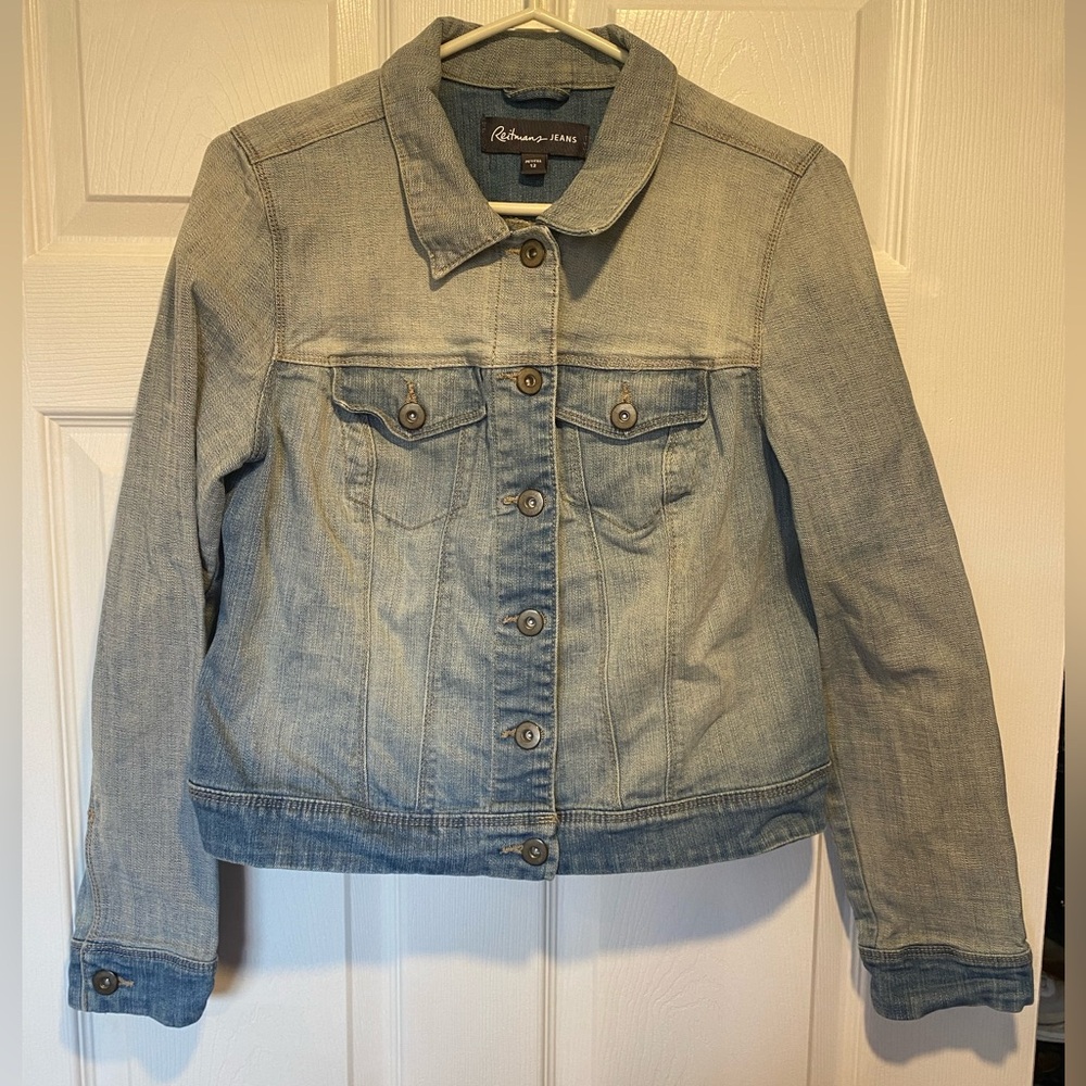 Reitmans Light Blue Denim Jacket